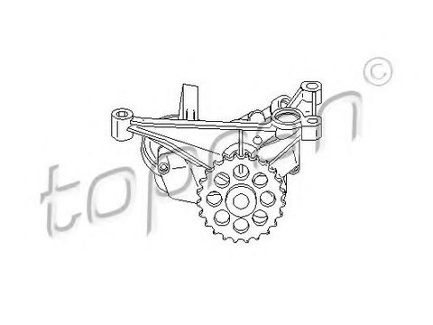 Pompa ulei MERCEDES VITO caroserie (638) (1997 - 2003) TOPRAN 401 152