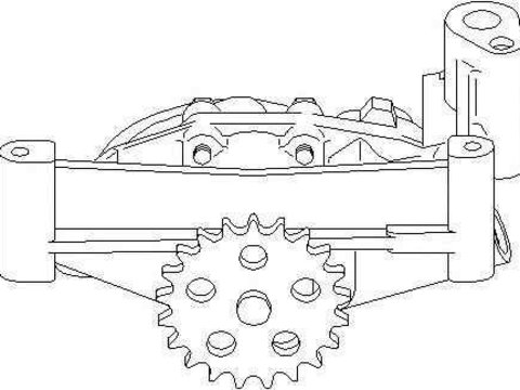 Pompa ulei PEUGEOT 106 II (1) TOPRAN 721 209
