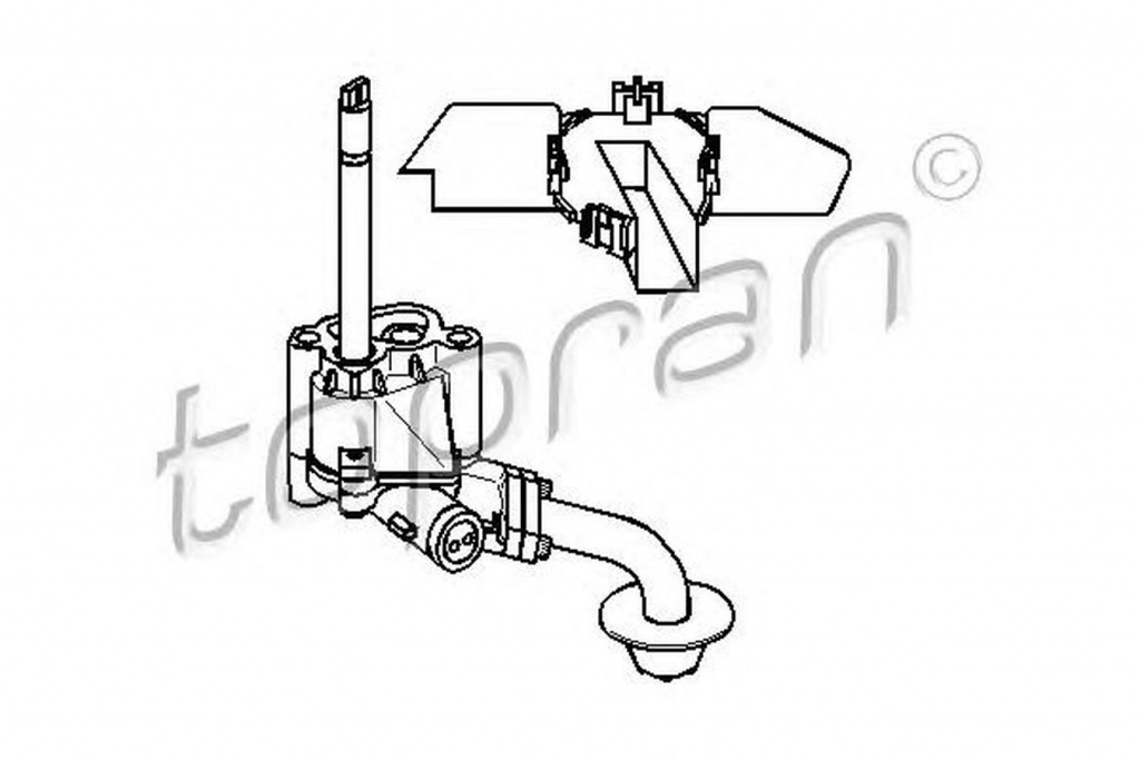 Pompa ulei VW PASSAT 3A2 35I TOPRAN 100310 PieseDeTop
