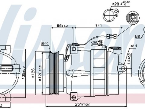 Pompa vacuum frana LAND ROVER DEFENDER Cabrio LD STANDARD 89054