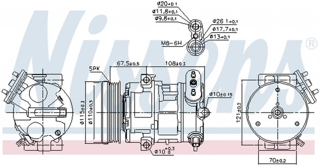 Pompa vacuum frana MERCEDES-BENZ E-CLASS T-Model S212 STANDARD 89100