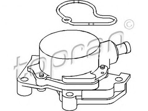 Pompa vacuum frana VW GOLF IV Variant 1J5 TOPRAN 110873 PieseDeTop