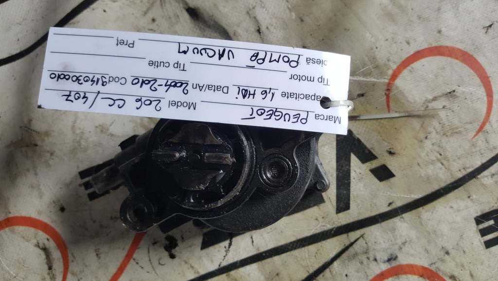 Pompa vacuum Peugeot 206cc / 407 1.6HDi 2004 - 201