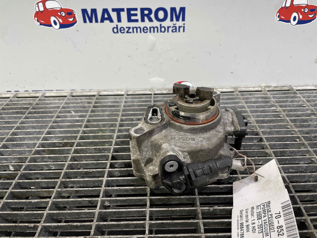 POMPA VACUUM PEUGEOT 3008 3008 1.6 HDI - (2008 2013)