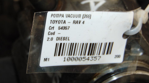 Pompa vacuum Toyota Rav 4 din 2004, moto