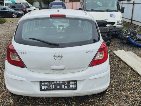 Portbagaj Haion haion cu luneta Opel Corsa D 2007 4 usi alb