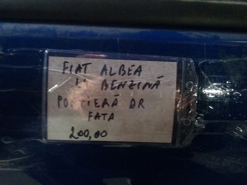 Portiera dreapta fata Fiat Albea 1.4 benzina
