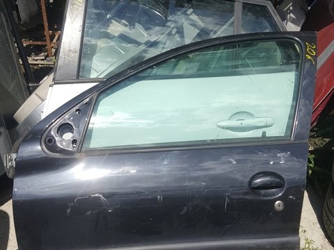 Portiera fata stanga Peugeot 206 model 4portiere cu geam maner macara electrica broasca