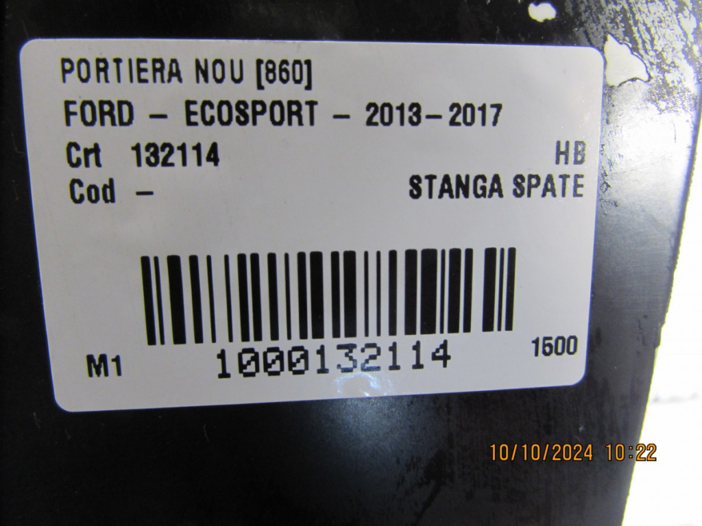 PORTIERA NOU FORD - ECOSPORT - 2013-2017