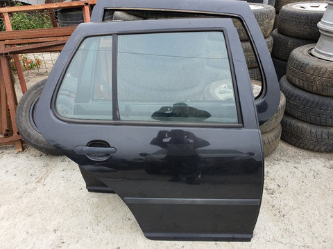 Portiera spate dreapta Volkswagen Golf 4 hatchback cu geam mare geam mic macara electrica broasca