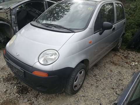 Portiera stanga spate gri DAEWOO MATIZ,FARA RUGINA,1999-2007,stare buna,COMPLETA,geam+macara+fata de usa..etc