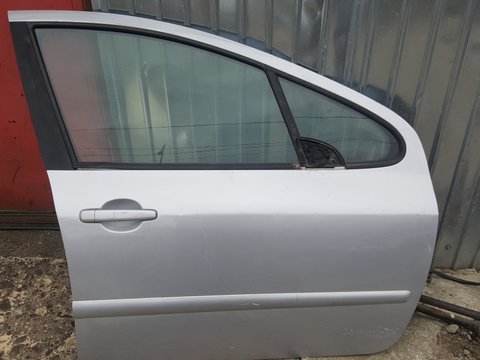 Portiera usa fata dreapta Peugeot 307 cu geam mare geam mic maner macara electrica broasca