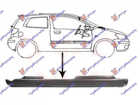 PRAG HYUNDAI GETZ 2002->2005 Prag 5 usi dreapta PIESA NOUA ANI 2002 2003 2004 2005