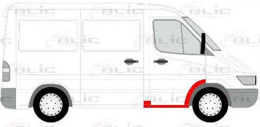 Prag MERCEDES-BENZ SPRINTER 3-t caroserie 903 BLIC 6505063546052P