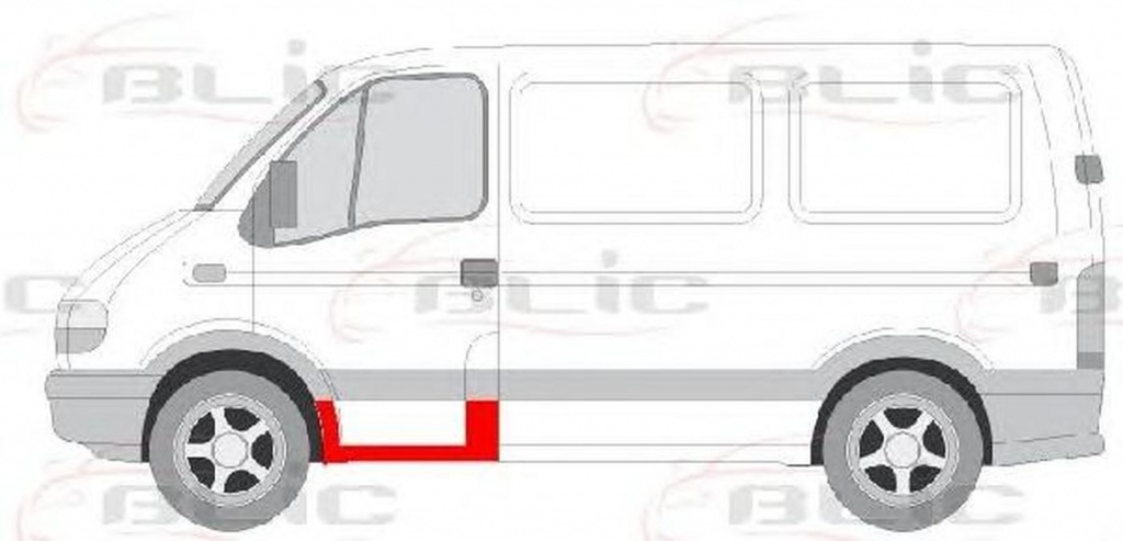 Prag OPEL MOVANO Combi J9 BLIC 6505065088041P