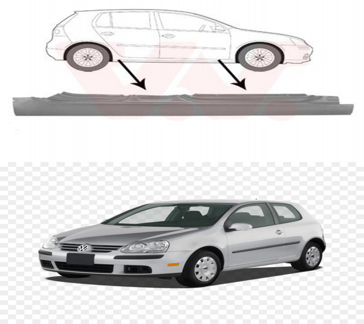 PRAG Stanga 4/5 USI Aftermarket NOU Volkswagen VW Golf 5 2003 2004 2005 2006 2007 2008 2009 5894103 11-481-995