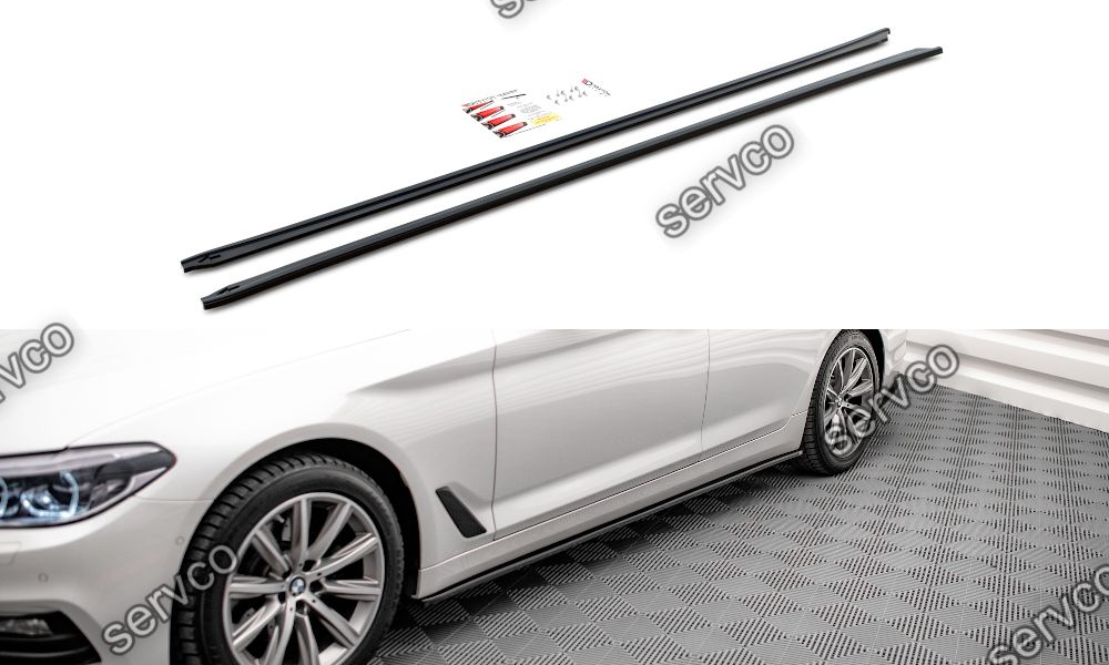 Praguri Bmw Seria 5 G30 2017-2020 v3 - Maxton Design