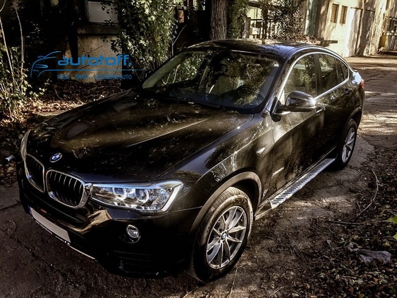 Praguri BMW X4 F26 (2014+) din aluminiu