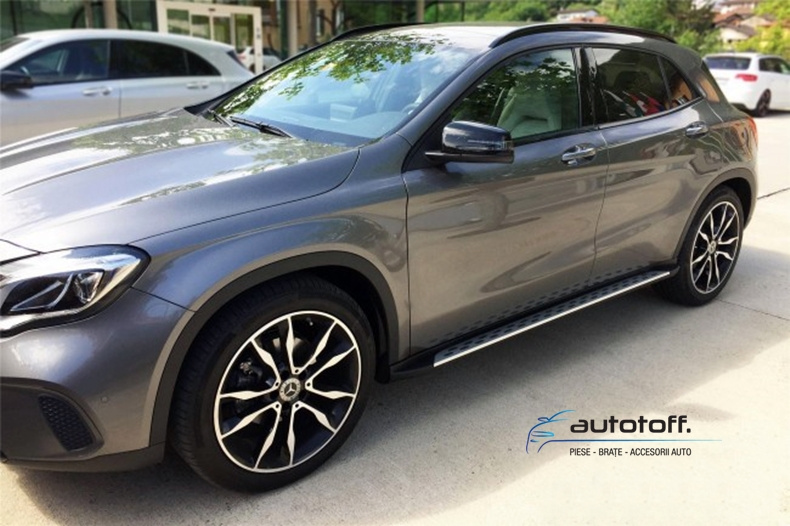 Praguri laterale compatibile cu Mercedes Benz GLA X156 (2014+)