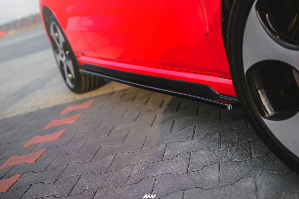 Praguri Laterale DIFFUSERS VOLKSWAGEN POLO MK5 GTI 6R PREFACE VW-PO-5-GTI-SD1C