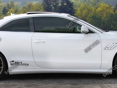 Praguri S line ornamente laterale adaos Audi A5 Coupe Votex 2009-2012 v1