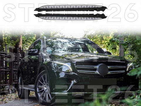 Praguri trepte laterale compatibil cu Mercedes GLC X253 SUV C253 Coupe (2015-2022)