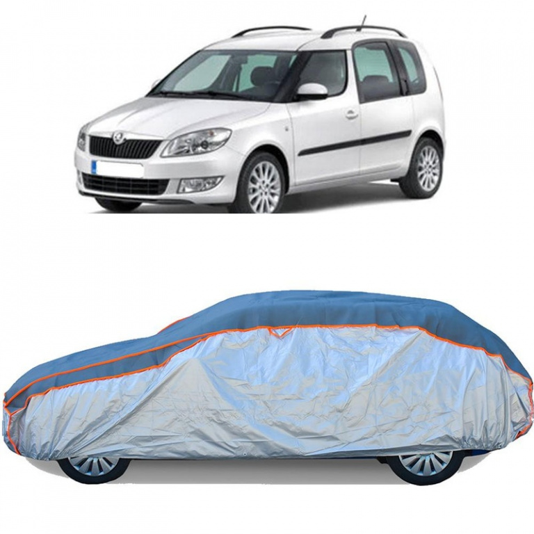 Prelata Antigrindina pentru auto Skoda Roomster (2006-) - husa protectie antigrindina si intemperii meteo severe - anti-grindina vijelii furtuni pentru auto Anti-grindina-husa911