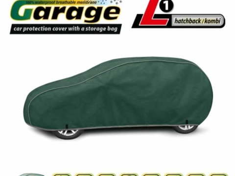 Prelata auto completa Membrane Garage complet impermeabila si respirabila - L1 - Hatchback/Kombi KEG47273050