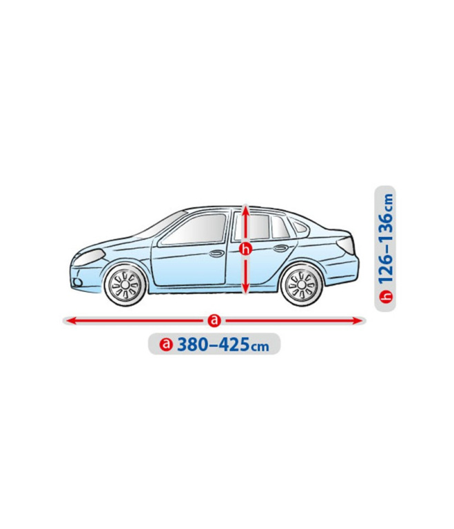 Prelata auto, husa exterioara Basic Gara