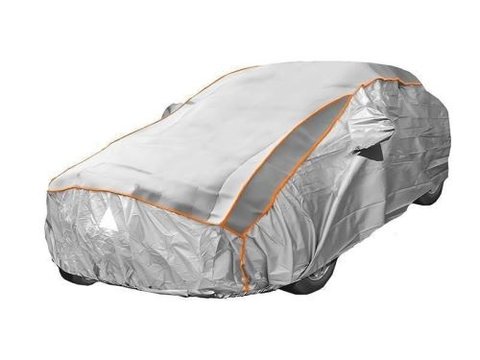 Prelata auto impermeabila cu protectie pentru grindina Hyundai ix20 - RoGroup, 3 straturi, gri