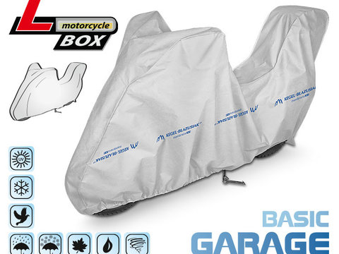 Prelata motocicleta Basic Garage - L - Box