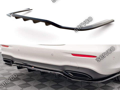 Prelugire splitter bara spate Mercedes E Class W213Facelift AMG-Line 2021- v10 - Maxton Design