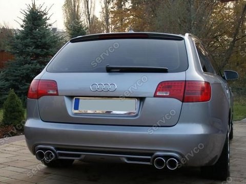 Prelungire ABT Avant S line tuning sport bara spate Audi A6 C6 4F S line RS6 S6 2004-2008 v1