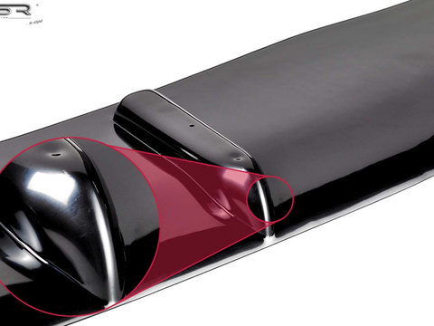 Prelungire Bara Fata Lip Spoiler Audi A4 B8 in afara de S/RS 2007-11/2011 CSR-CSL161-G Plastic ABS negru lucios