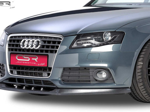 Prelungire Bara Fata Lip Spoiler Audi A4 B8 in afara de S/RS 2007-11/2011 CSR-CSL066 Plastic ABS