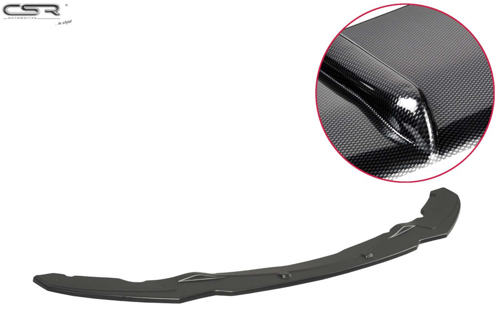 Prelungire Bara Fata Lip Spoiler BMW seria 4 F32 F33 F36 Coup?/Cabrio/Grand Coup? 10/2013- CSR-CSL167-C Plastic ABS carbon look