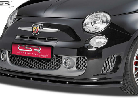 Prelungire Bara Fata Lip Spoiler Fiat 500 Abarth toate modelele 2008-2014 CSR-CSL120 Plastic ABS