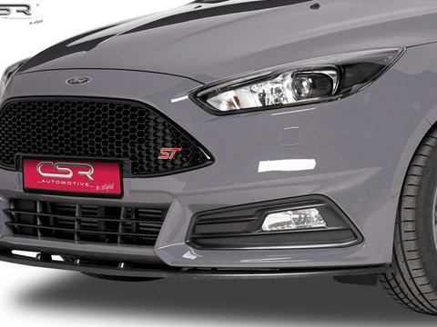 Prelungire Bara Fata Lip Spoiler Ford Focus 3 ST ab 2015 CSR-CSL132 Plastic ABS