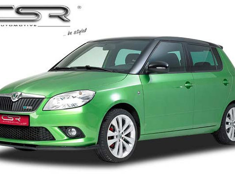 Prelungire Bara Fata Lip Spoiler Skoda Fabia 2 Typ 5J RS ab 2010 CSR-CSL026 Plastic ABS