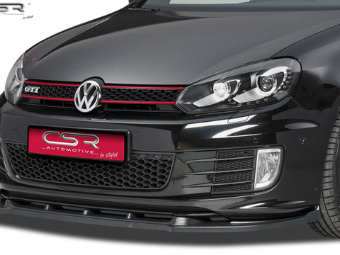 Prelungire Bara Fata Lip Spoiler VW Golf 6 GTI Edition 35 2008-2012 CSR-CSL128 Plastic ABS