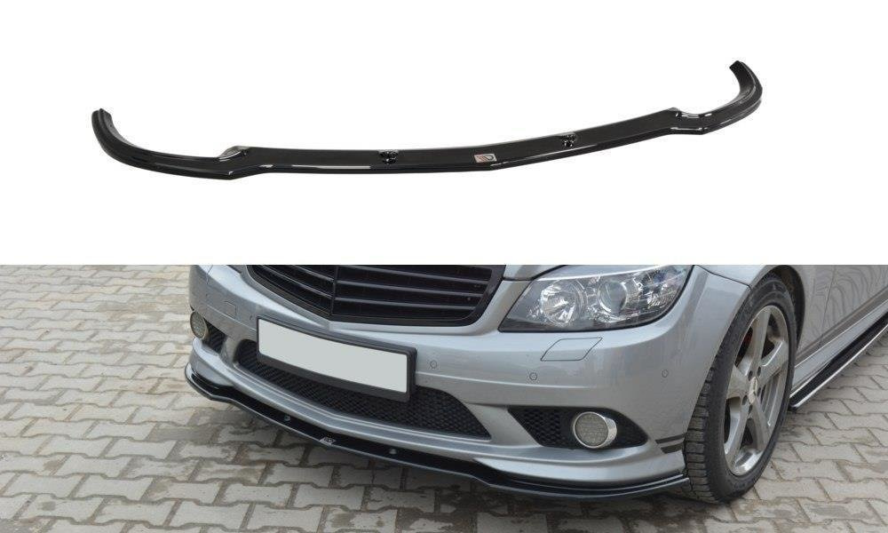 Prelungire Bara Fata Splitere Lip Mercedes C W204 AMG-Line (PREFACE) ME-C-204-AMGLINE-FD1C