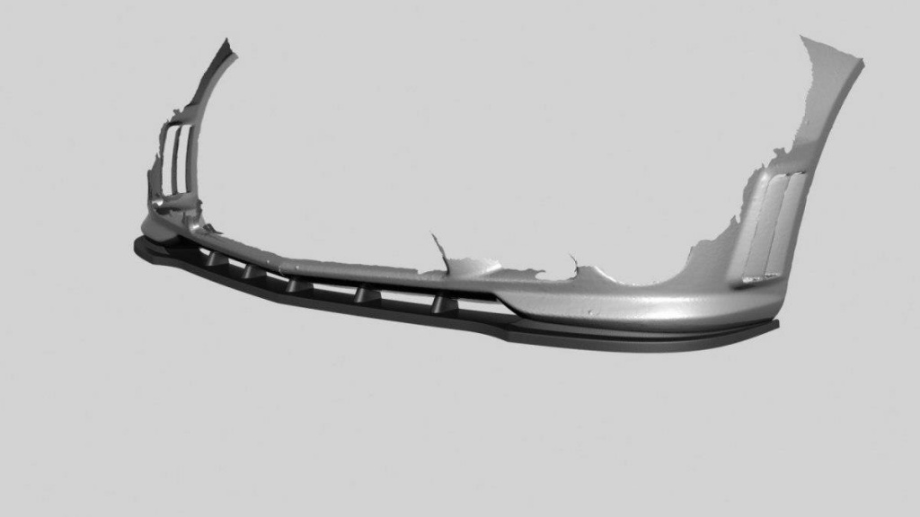 Prelungire Bara Fata Splitere Lip MERCEDES C-CLASS W204 pentru AMG C63 ME-C-204-AMG-FD1T