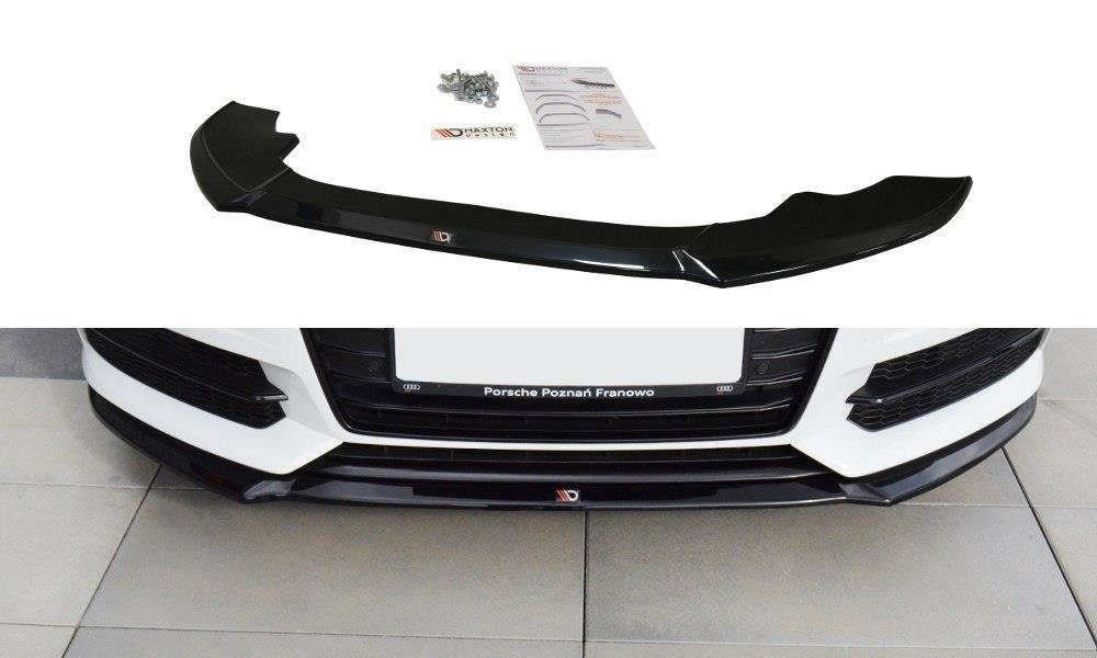 Prelungire Bara Fata Splitere Lip V.1 Audi A6 C7 S-line/ S6 C7 Facelift AU-A6-C7F-S line-FD1C
