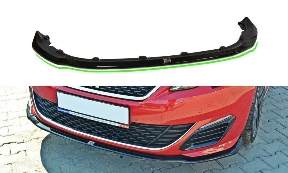 Prelungire Bara Fata Splitere Lip v.1 PEUGEOT 308 II GTI PE-308-GTI-FD1C