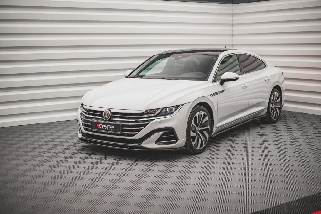 Prelungire Bara Fata Splitere Lip V.2 Volkswagen Arteon R-Line Facelift VW-AR-1F-R line-FD2C