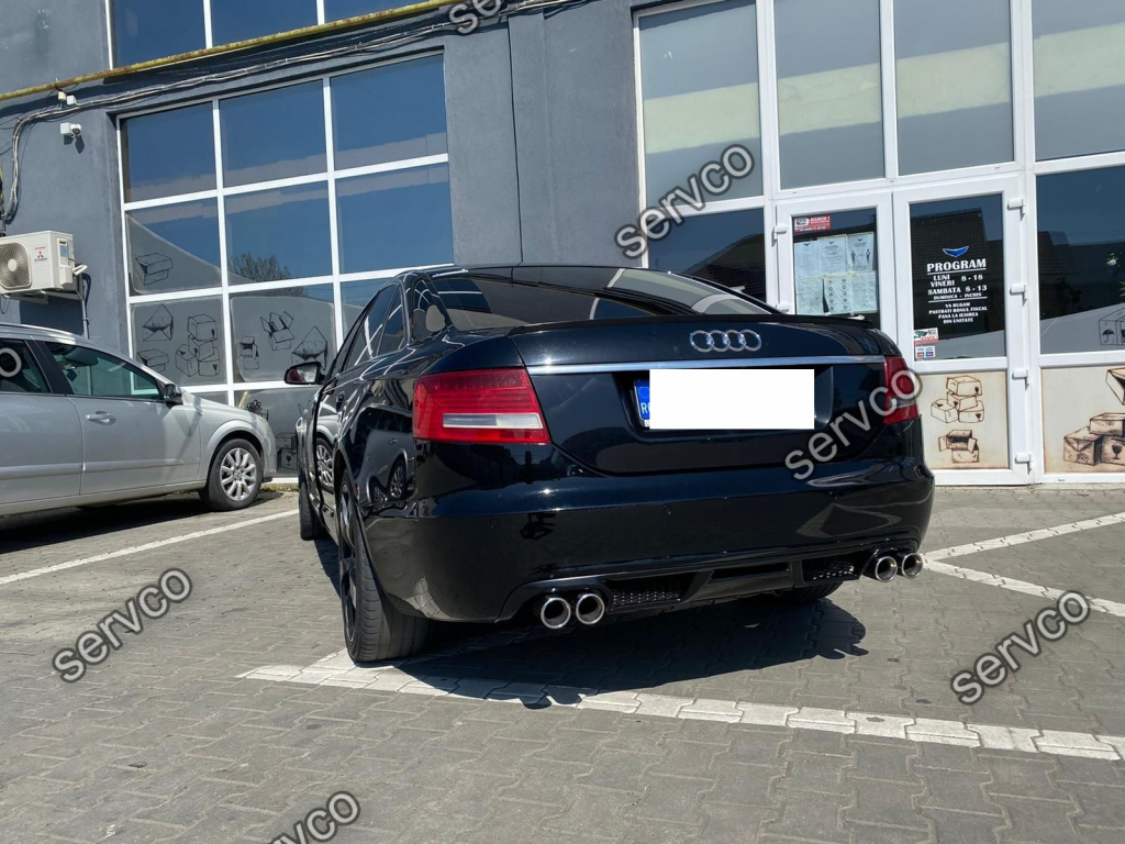 Prelungire bara spate Audi A6 C6 4F ABT Sedan S line RS6 S6 2004-2008 v2