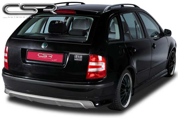 Prelungire bara spate Spoiler Difuzor Skoda Fabia 