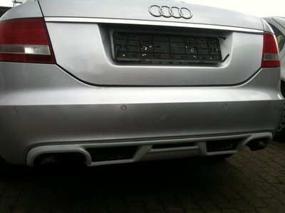 Prelungire bara spoiler difuzor spate Audi A6 C6 4
