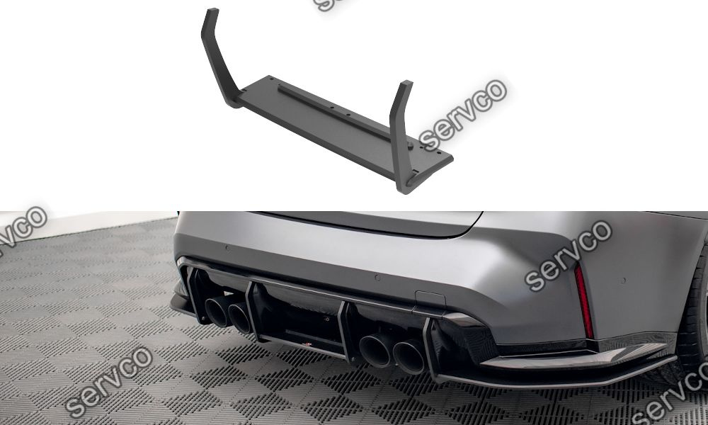 Prelungire difuzor bara spate Bmw M3 G80 2021- v3 - Maxton Design