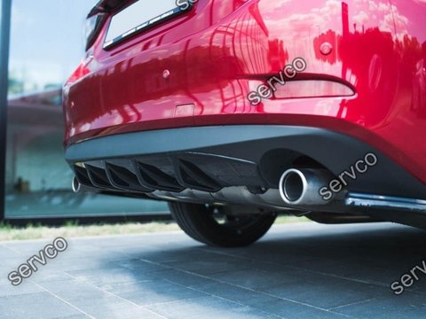 Prelungire difuzor bara spate Mazda 6 GJ Mk3 Facelift 2014-2016 v4 - Maxton Design